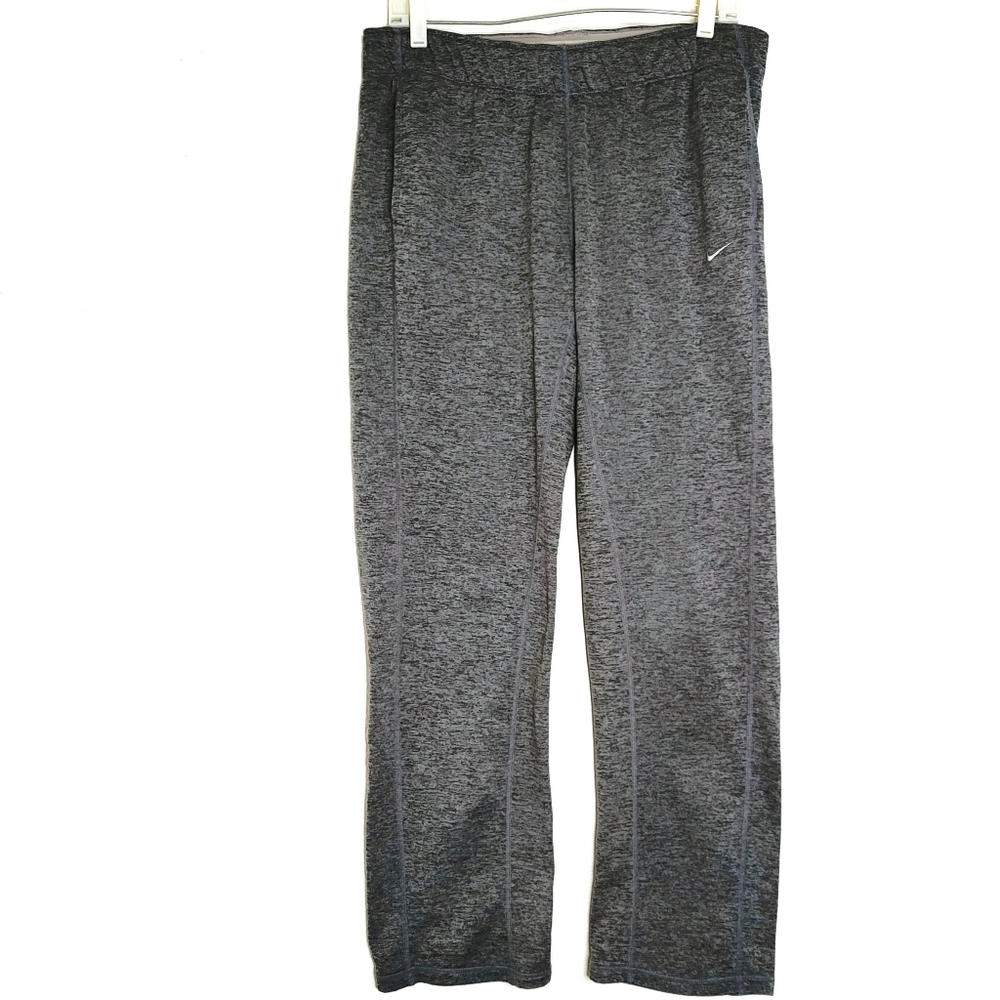 Nike Heather Gray Therma-Fit Training Pants. Womens Size L.